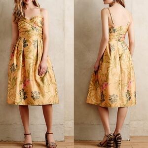 Anthropologie James Coviello Floral Cocktail Dress NWT